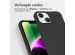 iMoshion Color Backcover met afneembaar koord iPhone 14 - Zwart