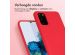 iMoshion Color Backcover met afneembaar koord Samsung Galaxy S20 - Rood