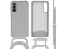 iMoshion Color Backcover met afneembaar koord Samsung Galaxy S21 - Grijs