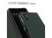 Selencia Echt Lederen Bookcase Samsung Galaxy A14 (5G/4G) - Groen