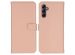 Selencia Echt Lederen Bookcase Samsung Galaxy A14 (5G/4G) - Dusty Pink