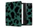 iMoshion Design Slim Hard Case Sleepcover met stand Kobo Sage / Tolino Epos 3 - Green Panther