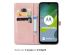 iMoshion Mandala Bookcase Motorola Moto E13 - Rosé Goud