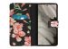iMoshion Design Softcase Bookcase Google Pixel 7a - Blossom Black