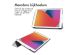 iMoshion Trifold Bookcase iPad 7 (2019) / iPad 8 (2020) / iPad 9 (2021) 10.2 inch - Lichtgroen