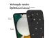 iMoshion Design hoesje Samsung Galaxy A34 (5G) - Sterren / Zwart
