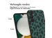 iMoshion Design hoesje Samsung Galaxy A34 (5G) - Luipaard - Groen / Zwart