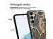 iMoshion Design hoesje Samsung Galaxy A54 (5G) - Bladeren / Zwart