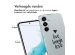 iMoshion Design hoesje Samsung Galaxy A54 (5G) - Live Laugh Love - Zwart