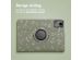 iMoshion 360° Draaibare Design Bookcase Lenovo Tab M11 - Green Flowers