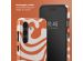 Selencia Vivid Backcover Samsung Galaxy S24 Plus - Dream Swirl Orange