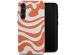 Selencia Vivid Backcover Samsung Galaxy S24 Plus - Dream Swirl Orange