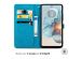 iMoshion Mandala Bookcase Motorola Moto G24 Power - Turquoise