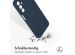 Accezz Liquid Silicone Backcover Samsung Galaxy A15 (5G/4G) - Donkerblauw