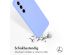 Accezz Liquid Silicone Backcover Samsung Galaxy A35 - Paars