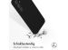 Accezz Liquid Silicone Backcover Samsung Galaxy A55 - Zwart