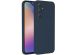 Accezz Liquid Silicone Backcover Samsung Galaxy A55 - Donkerblauw