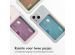 iMoshion Softcase Backcover met pasjeshouder iPhone 13 Mini - Transparant