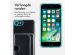 iMoshion Softcase Backcover met pasjeshouder iPhone SE (2022 / 2020) 8 / 7 - Transparant