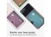 iMoshion Softcase Backcover met pasjeshouder iPhone SE (2022 / 2020) 8 / 7 - Transparant
