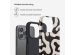 Selencia Vivid Backcover iPhone 13 Pro - Art Wave Black
