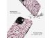 Selencia Vivid Backcover iPhone 13 - Trippy Swirl Dark Rose