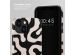 Selencia Vivid Backcover iPhone 13 - Art Wave Black