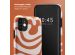 Selencia Vivid Backcover iPhone 11 - Dream Swirl Orange