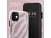Selencia Vivid Backcover iPhone 11 - Colorful Zebra Old Pink