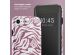 Selencia Vivid Backcover iPhone SE (2022 / 2020) / 8 / 7 / 6(s) - Trippy Swirl Dark Rose
