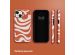 Selencia Vivid Backcover iPhone 14 - Dream Swirl Orange