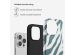 Selencia Vivid Backcover iPhone 14 Pro - Colorful Zebra Pine Blue