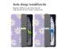 iMoshion Trifold Design Bookcase Samsung Galaxy Tab A9 Plus - Flowers Distance