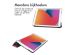 iMoshion Trifold Design Bookcase iPad 7 (2019) / iPad 8 (2020) / iPad 9 (2021) 10.2 inch - Floral Water Color