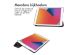 iMoshion Trifold Bookcase iPad 7 (2019) / iPad 8 (2020) / iPad 9 (2021) 10.2 inch - Bordeaux