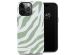 Selencia Vivid Backcover iPhone 14 Pro Max - Colorful Zebra Sage Green