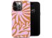 Selencia Vivid Backcover iPhone 14 Pro Max - Modern Bloom Pink