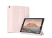 Accezz Smart Silicone Bookcase iPad 9 (2021) 10.2 / iPad 8 (2020) 10.2 / iPad 7 (2019) 10.2 - Roze
