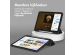 Accezz Smart Silicone Bookcase iPad Air 5 (2022) / iPad Air 4 (2020) - Zwart