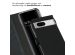 Selencia Echt Lederen Bookcase Google Pixel 8a - Zwart