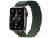 iMoshion Nylon Trail bandje Apple Watch Series 1-9 / SE - 38/40/41 mm - Legergroen