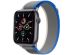 iMoshion Nylon Trail bandje Apple Watch Series 1-9 / SE - 38/40/41 mm - Blue Grey