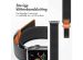 iMoshion Nylon Trail bandje Apple Watch Series 1-9 / SE - 38/40/41 mm - Black Grey