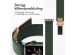 iMoshion Nylon Trail bandje Apple Watch Series 1-9 / SE / Ultra (2) - 42/44/45/49 mm - Legergroen