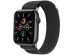 iMoshion Nylon Trail bandje Apple Watch Series 1-9 / SE / Ultra (2) - 42/44/45/49 mm - Pure Black