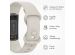 iMoshion Siliconen bandje Fitbit Charge 5 / Charge 6 - Maat S - Apricot