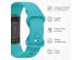 iMoshion Siliconen bandje Fitbit Charge 5 / Charge 6 - Maat L - Turquoise