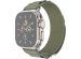 iMoshion Nylon Alpine bandje Apple Watch Series 1-9 / SE / Ultra (2) - 42/44/45/49 mm - Olijfgroen