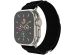 iMoshion Nylon Alpine bandje Apple Watch Series 1-9 / SE / Ultra (2) - 42/44/45/49 mm - Zwart