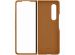 Samsung Originele Leather Backcover Galaxy Z Fold3 - Bruin